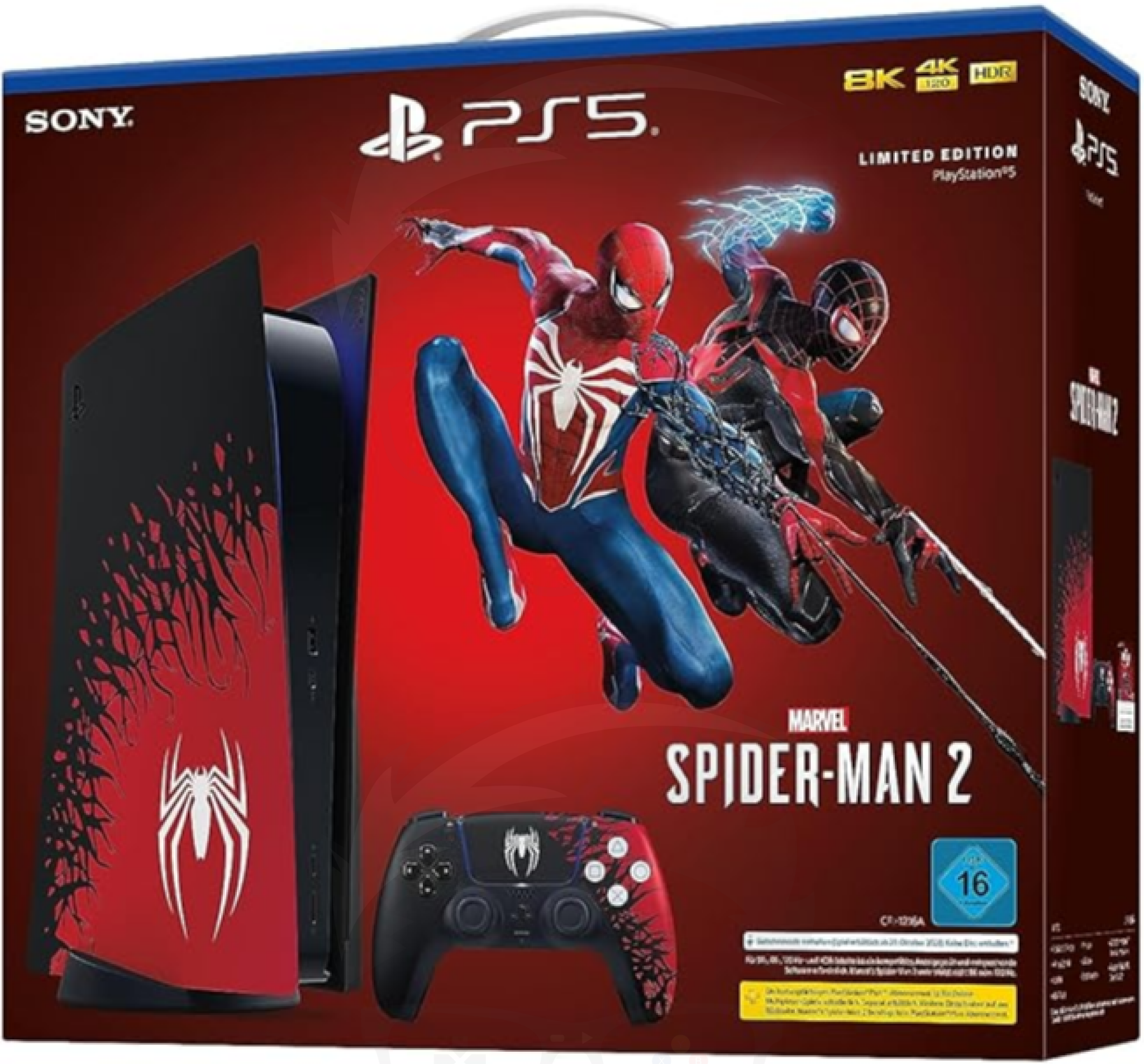 Playstation 5 Console 825Gb - Marvel’s Spider-Man 2 Limited Edition Playstation 5 Console 825Gb - Marvel’s Spider-Man 2 Limited Edition